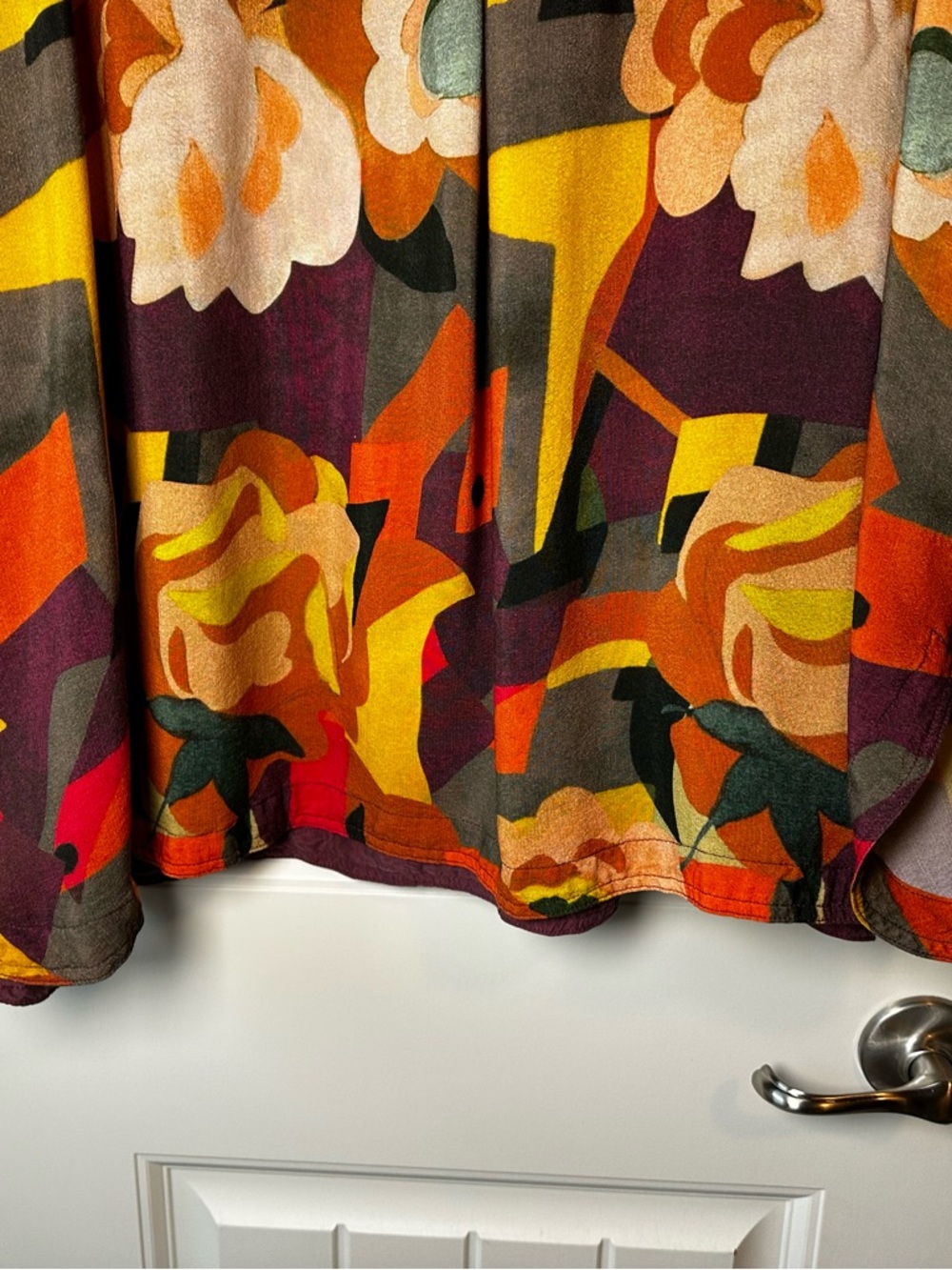 John Mark Women's Gorgeous Embroidered Multi-color Vibrant Floral Tunic size 3X - Picture 7 of 13